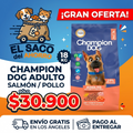 CHAMPION DOG ADULTO SALMON / POLLO 18 KG