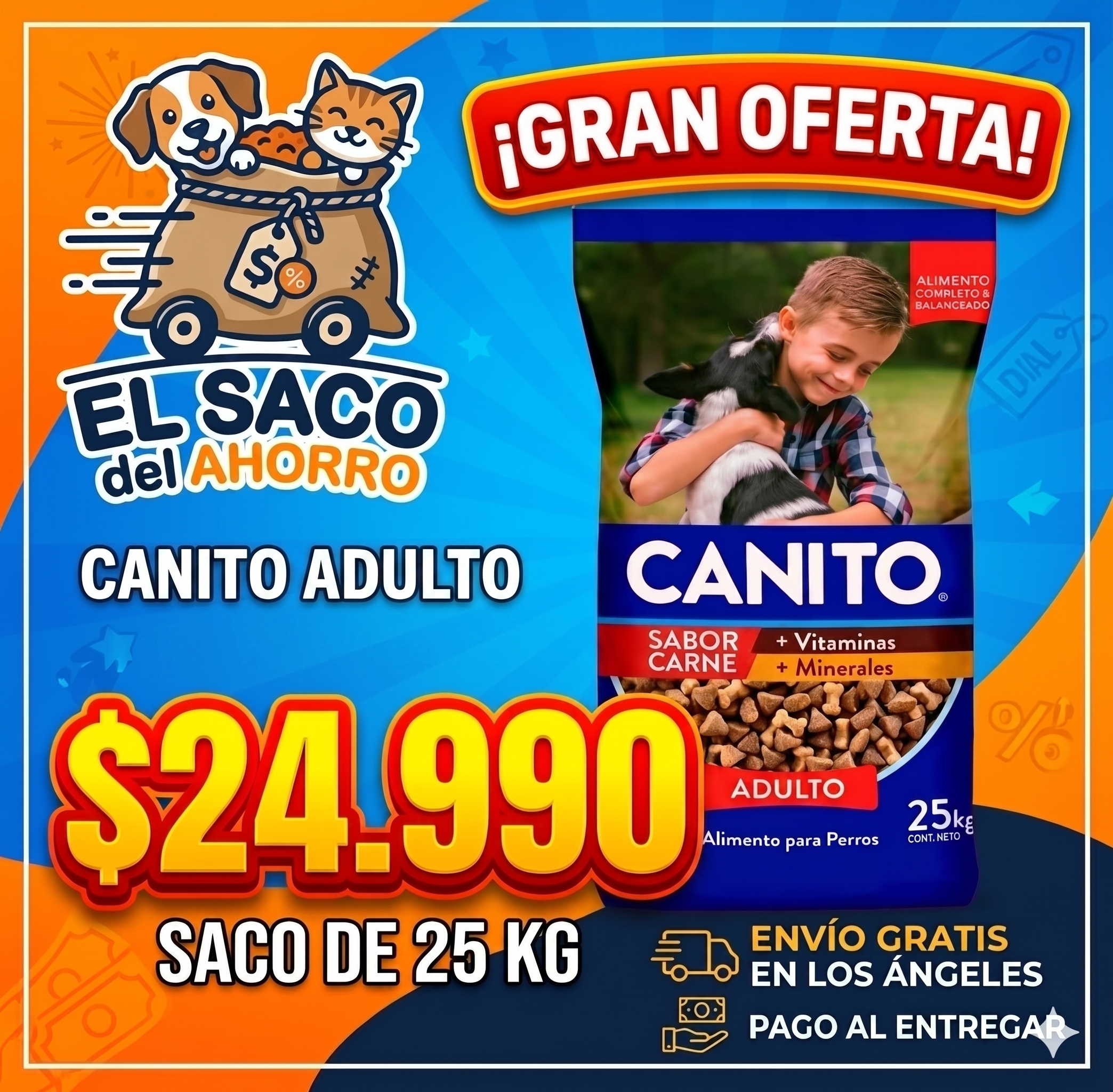 CANITO ADULTO X 25 KG