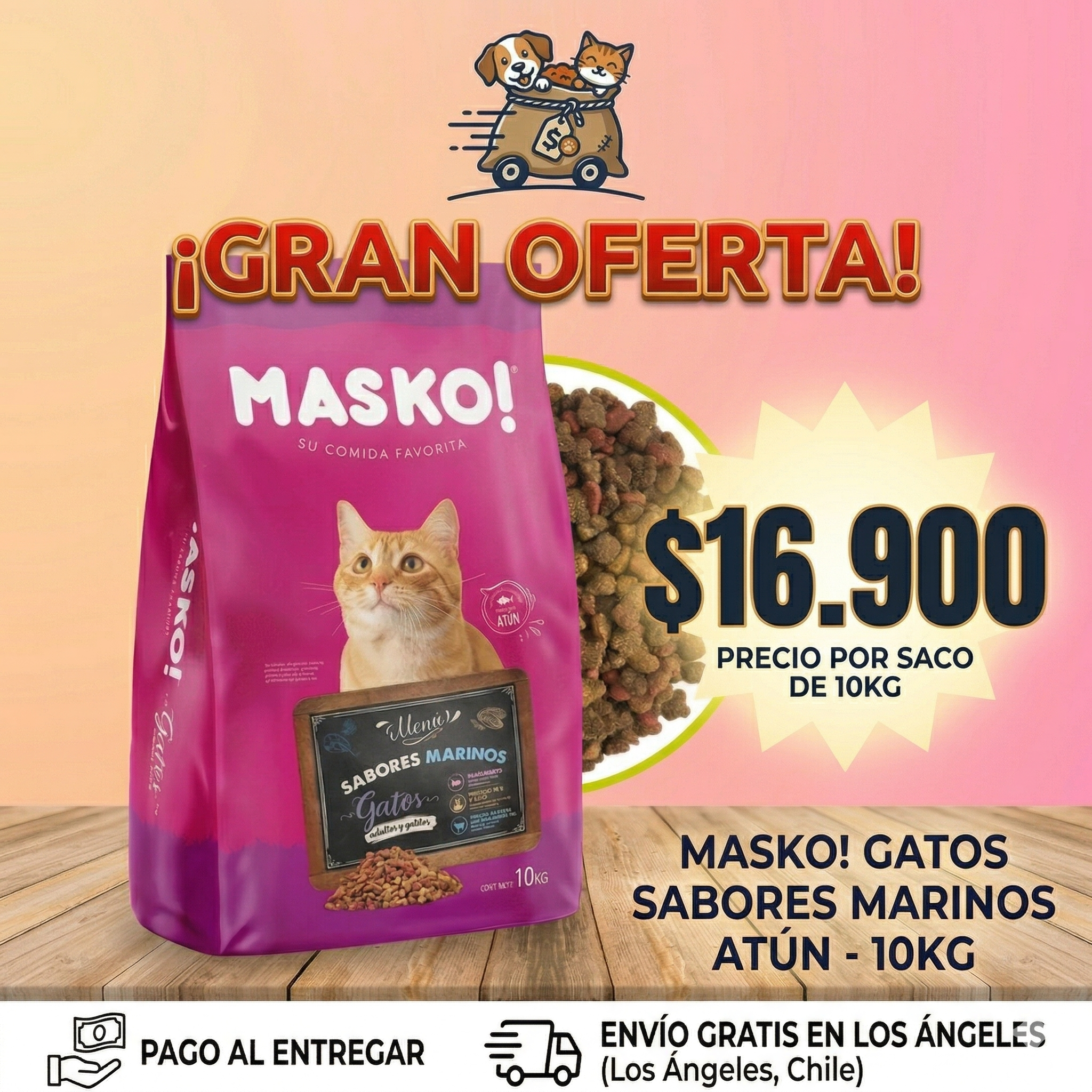 MASKO GATO X 10 KG