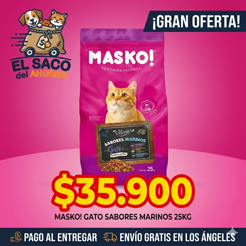 MASKO GATO X 25 KG