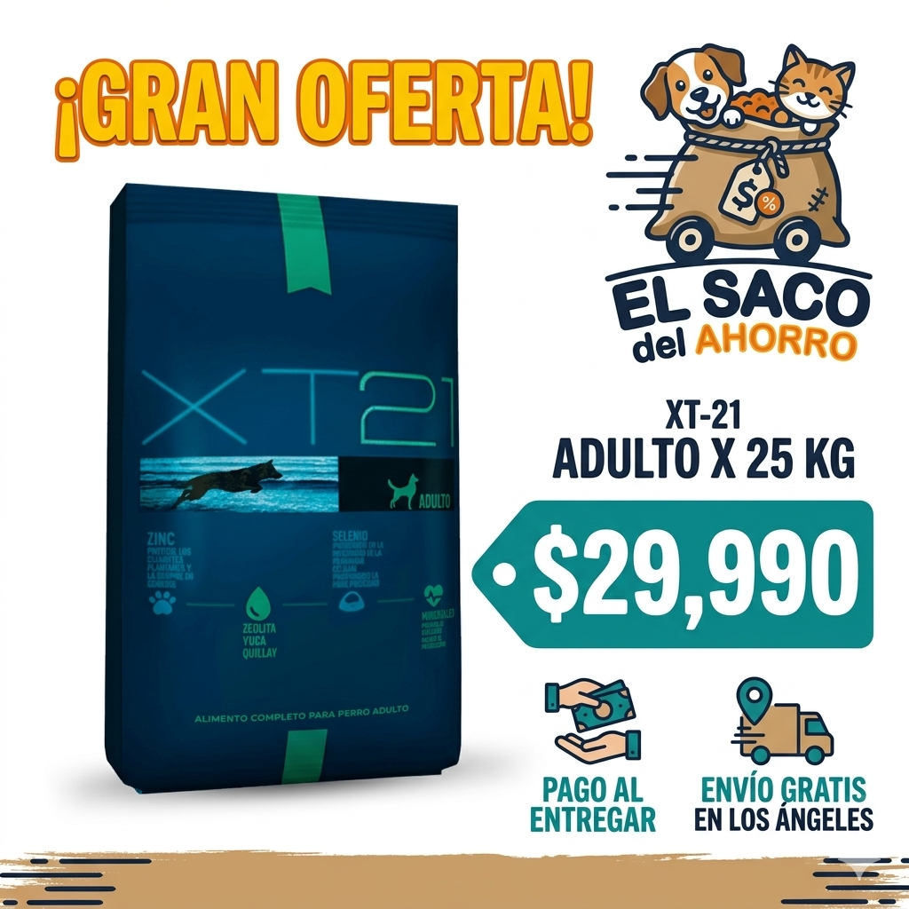 XT - 21 ADULTO X 25 KG