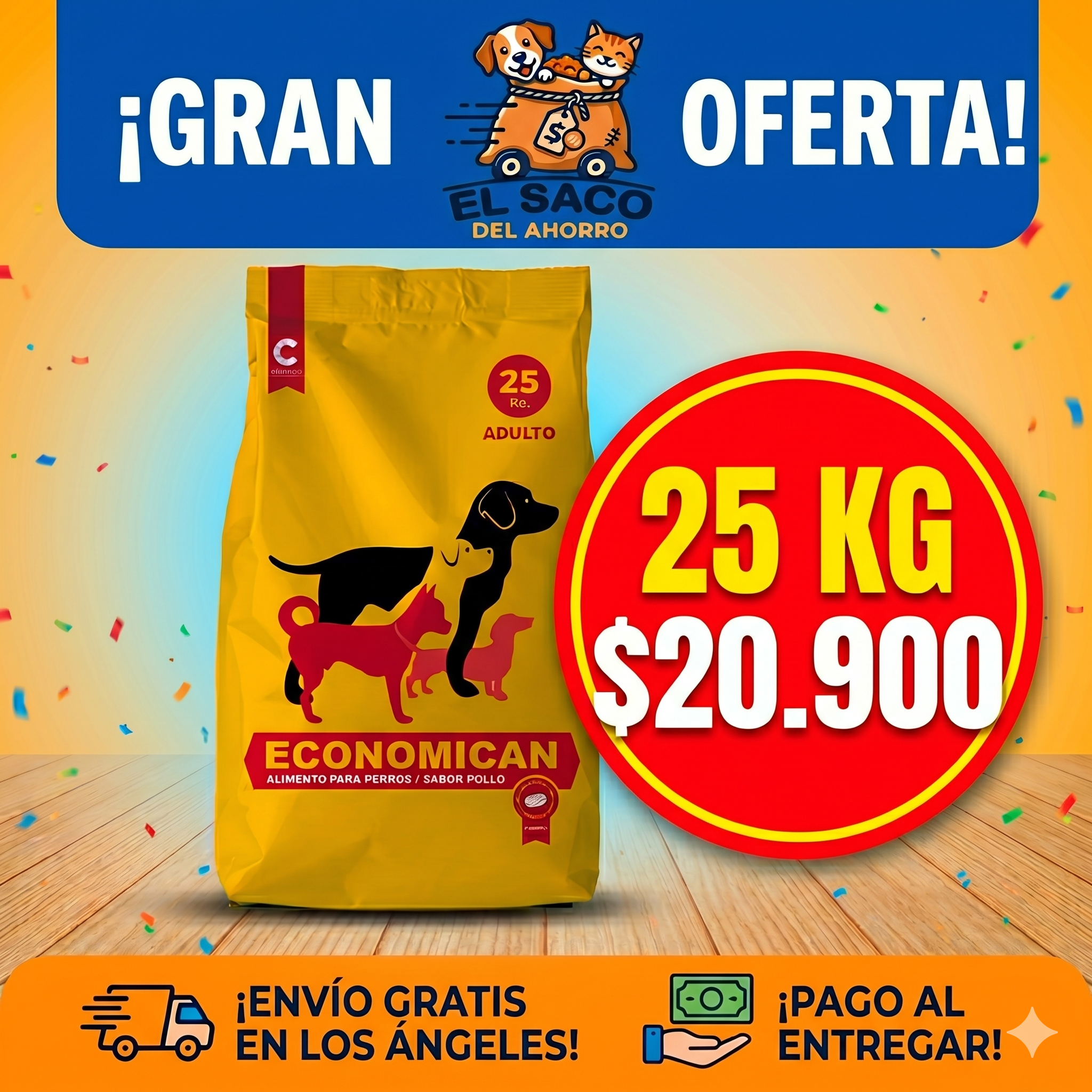 ECONOMICAN CARNE X 25 KG