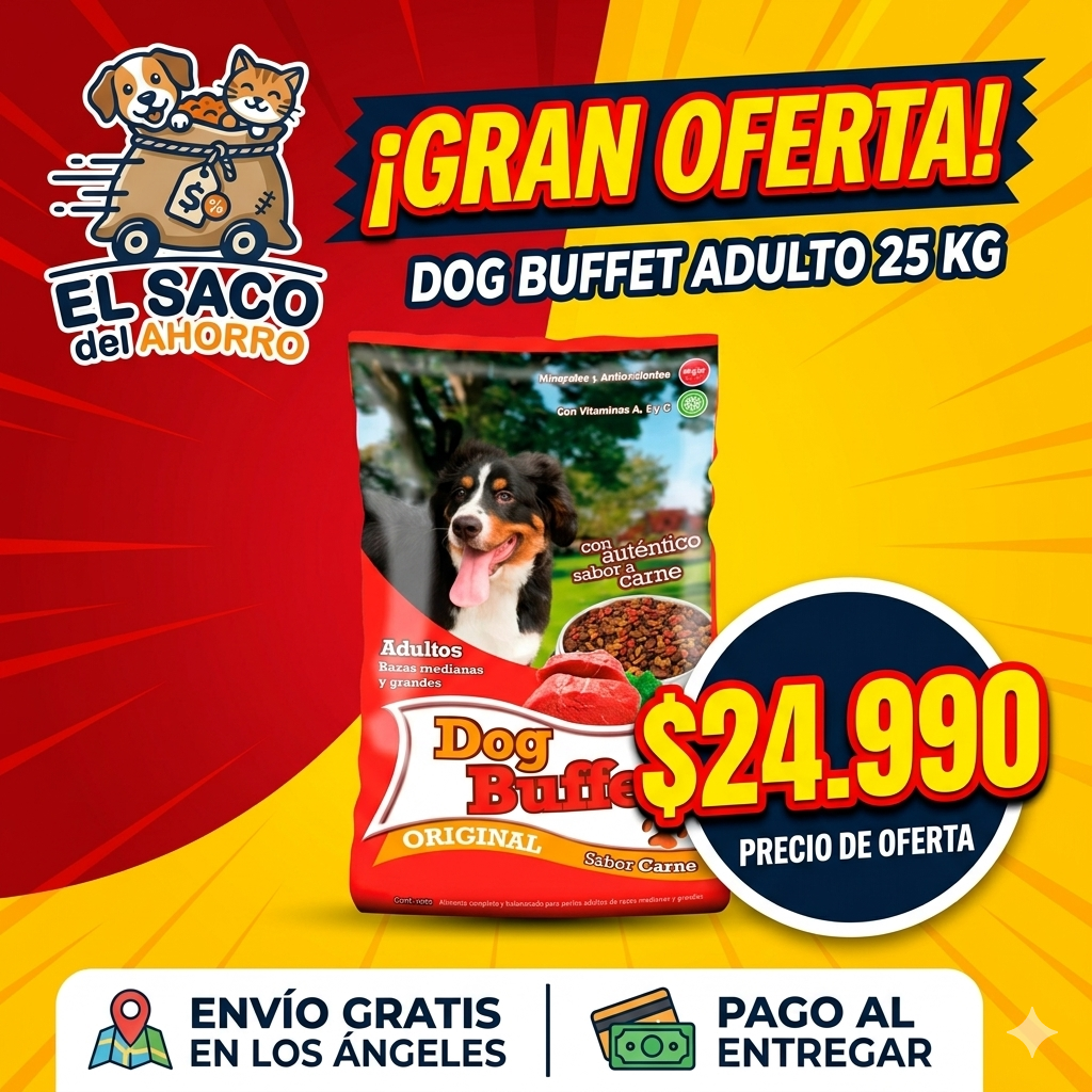 DOG BUFFET ADULTO 25 KG