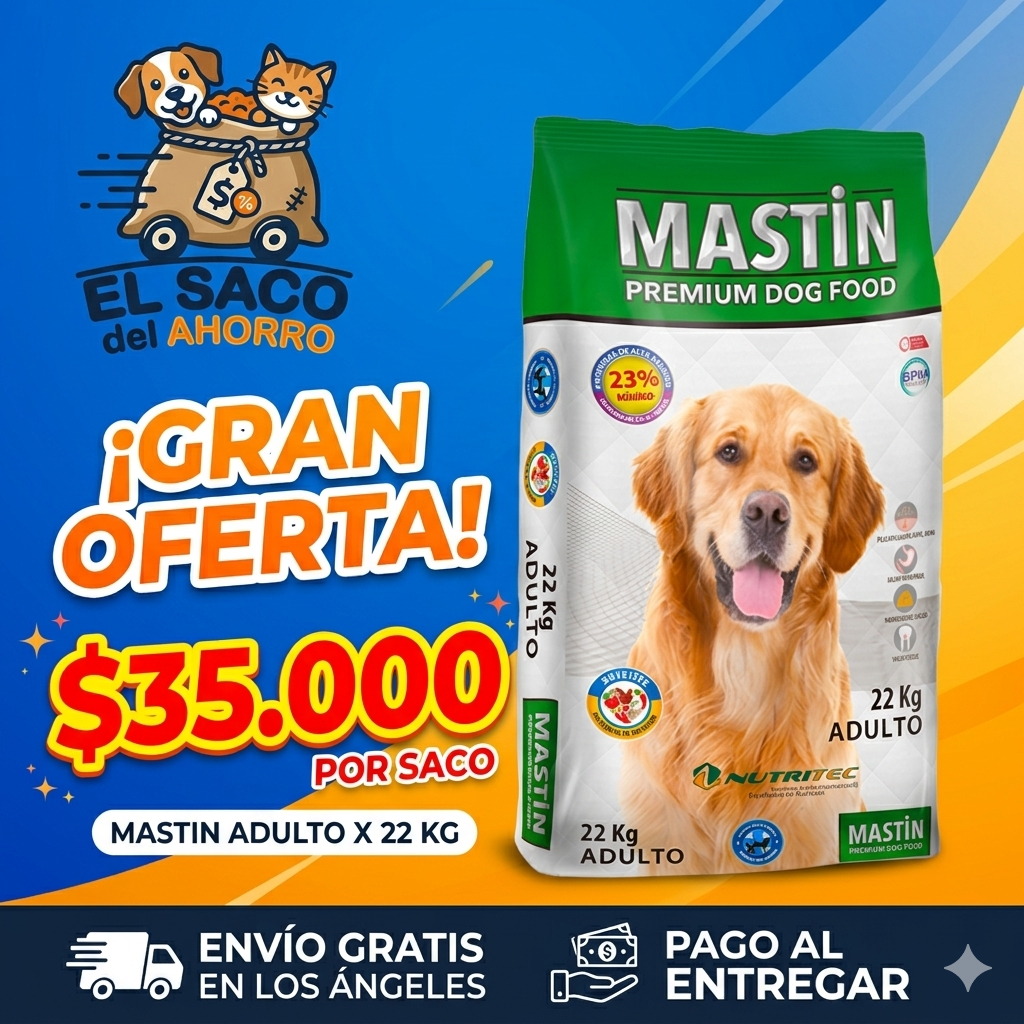 MASTIN ADULTO X 22 KG