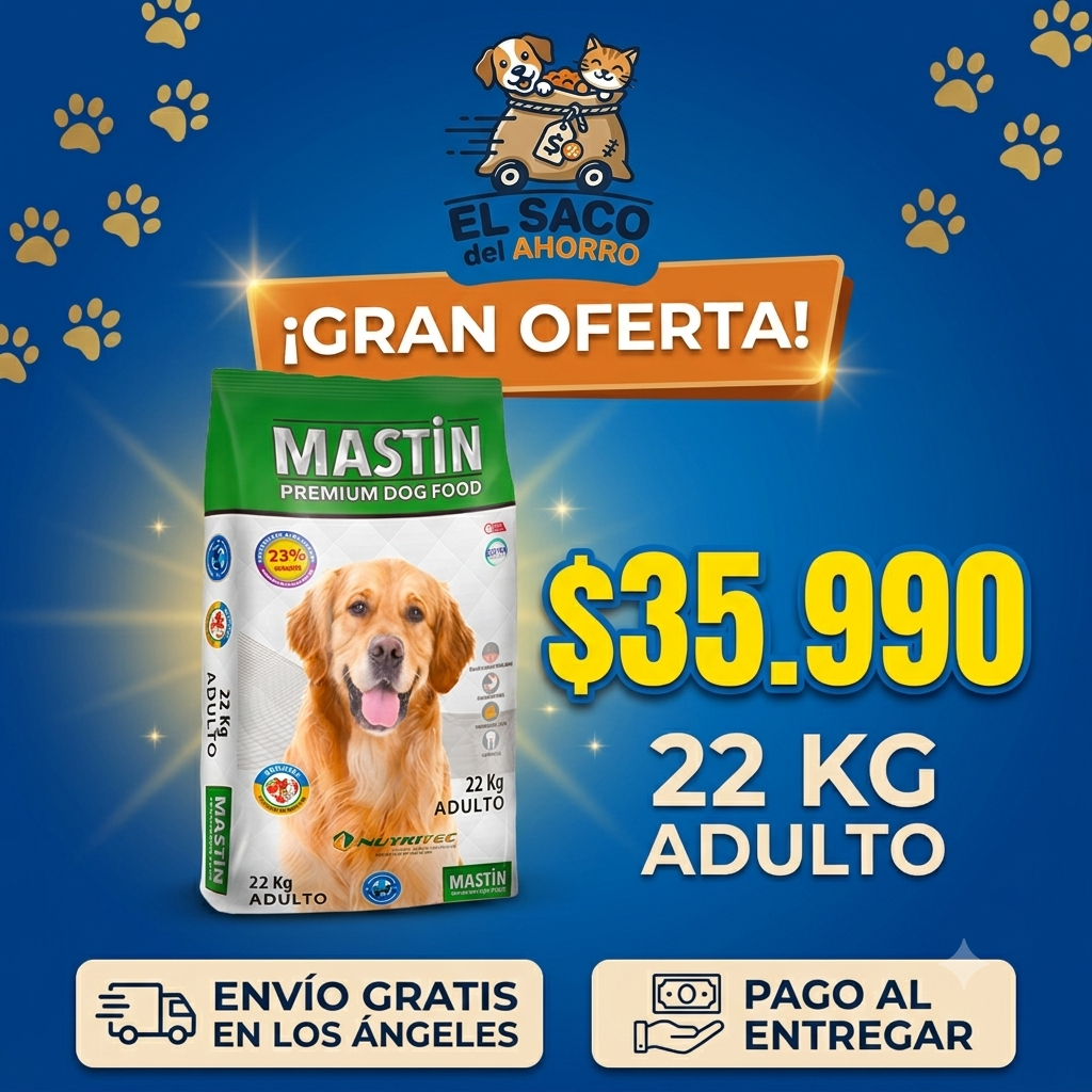 MASTIN ADULTO X 22 KG