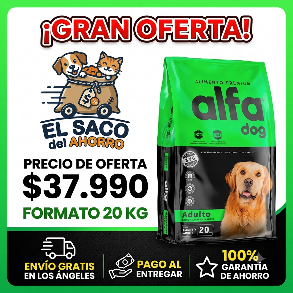 ALFA DOG ADULTO 20 KG