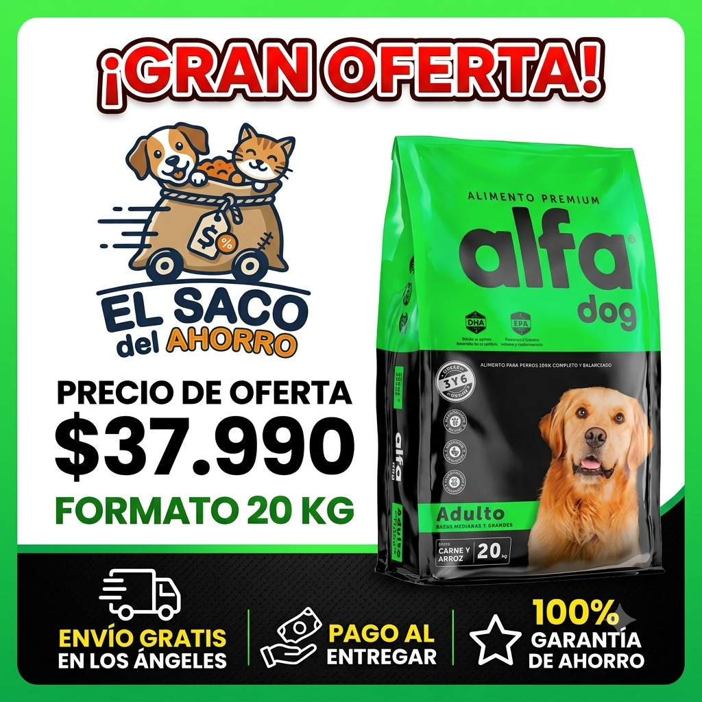 ALFA DOG ADULTO 20 KG