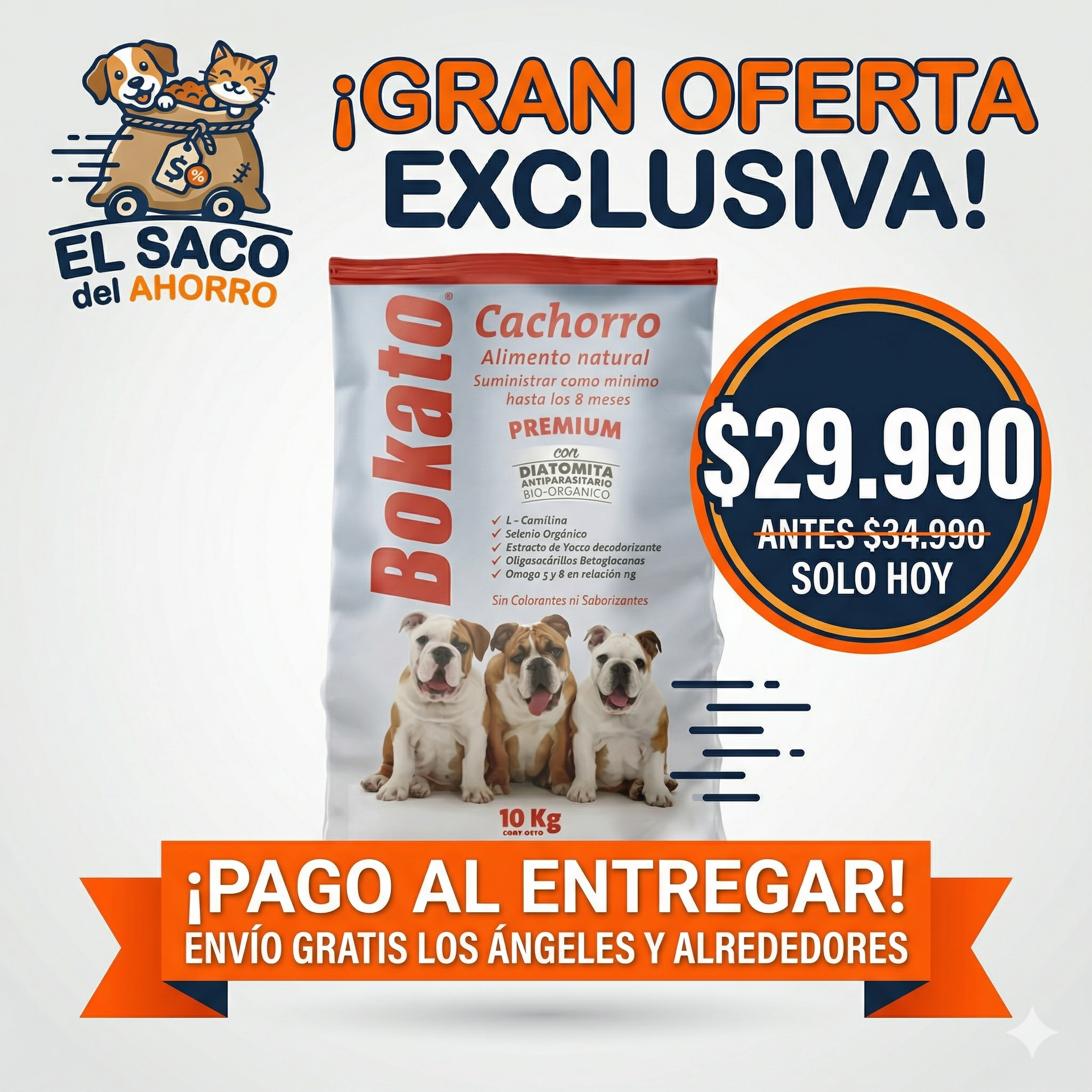 BOKATO CACHORRO X 10 KG